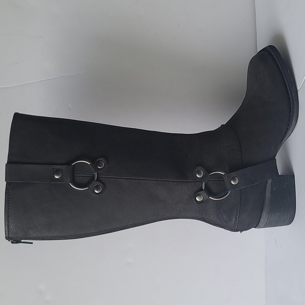 Durango black 13" harness boots women's size 6